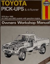 book Haynes Toyota Pick-Ups & 4-Runner Owners Workshop Manual