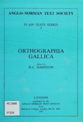 book Orthographia Gallica