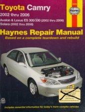 book Haynes Toyota Camry and Lexus ES 300/330 Automotive Repair Manual