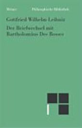 book Der Briefwechsel mit Bartholomäus Des Bosses