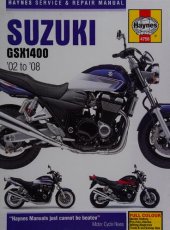 book Haynes Suzuki GSX1400 Service & Repair Manual 2002 to 2008