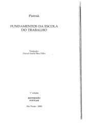 book Fundamentos da escola do trabalho