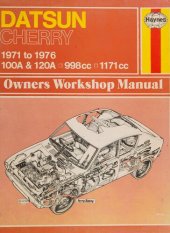 book Haynes Datsun Cherry Owners Workshop Manual