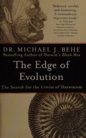 book The edge of evolution: the search for the limits of Darwinism