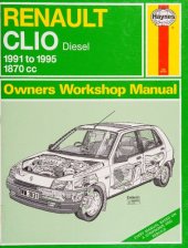 book Haynes Renault Clio Diesel Owners Workshop Manual 1991 to 1995