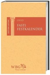 book Fasti / Festkalender. Band I: Lateinisch und deutsch