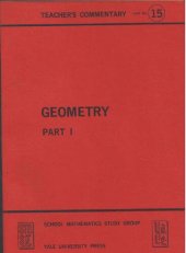 book SMSG (School Mathematics Study Group) Geometry: Teacher’s Commentary, Part I