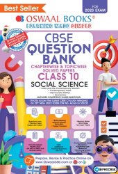 book Oswaal CBSE Chapterwise & Topicwise Question Bank Class 10 Social Science Book (For 2022-23 Exam)