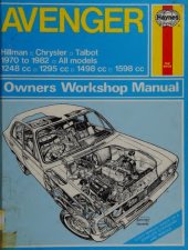 book Haynes Avenger Owners Workshop Manual