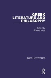 book Greek Literature and Philosophy