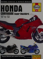 book Haynes Honda CBR1100XX Super Blackbird '97 to '02 Service and Repair Manual