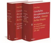 book Ernst Stein: Geschichte des spätrömischen Reiches in 2 Bänden: Histoire du Bas-Empire