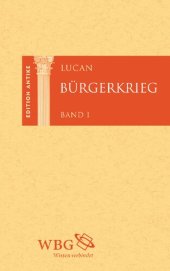 book Bürgerkrieg / Bellum civile. Band I: Lateinisch und deutsch