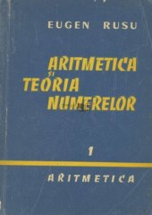 book Aritmetica și teoria numerelor: I Aritmetica