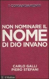 book I comandamenti. Non nominare il nome di Dio invano