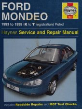 book Haynes Ford Mondeo 1993 to 1999 Service and Repair Manual (K to T Registration) Petrol