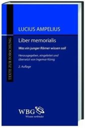 book Liber memorialis: Was ein junger Römer wissen soll