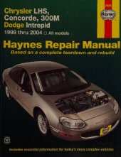 book Haynes Chrysler LH-Series Automotive Repair Manual