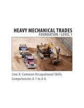 book HEAVY MECHANICAL TRADES FOUNDATION / LEVEL 1 Line A Book 1