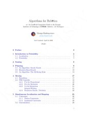 book Algorithms for Robotics, or, An Unofficial Guide to Georgia Institute of Technology's CS7638: Robotics: AI Techniques