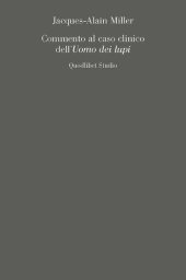 book Commento al caso clinico dell'Uomo dei lupi