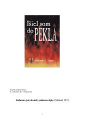 book Išiel som do pekla