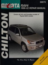 book Chilton's Toyota RAV4 1996-02 Repair Manual: Covers U.S. and Canadian Models of Toyota RAV4 Models