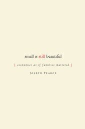 book Small is Still Beautiful : Economics as if Families Mattered