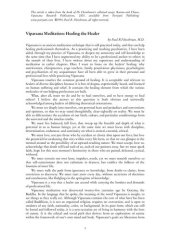 book Vipassana Meditation: Healing the Healer (Article)