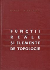 book Funcții reale și elemente de topologie