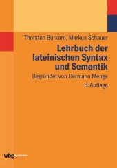 book Lehrbuch der lateinischen Syntax und Semantik