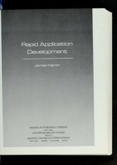 book Rapid application development