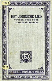 book Het joodsche lied. Tweede boek