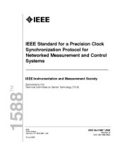 book IEEE Standard for a Precision Clock Synchronization Protocol for Networked Measurement and Control Systems