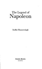 book The Legend of Napoleon