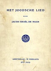 book Het joodsche lied