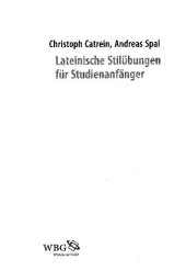 book Lateinische Stilübungen für Studienanfänger