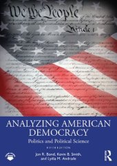 book Analyzing American Democracy: Politics and Political Science