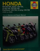 book Haynes Honda 125 Scooters Service and Repair Manual 2000-2010