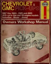 book Haynes Chevrolet & GMC Pick-Ups Owners Workshop Manual 1967 thru 1985