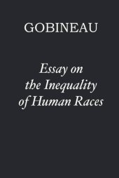 book Essay on the inequality of human races