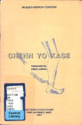 book Chenn yo kase: Pwezi kreyòl, pwezi lespwa