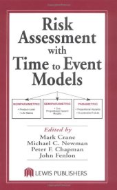 book Risk Assessment with Time to Event Models (Environmental and Ecological Risk Assessment)