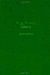 book Ring Theory Vol 2 (Pure and Applied Mathematics 128)