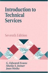 book Introduction to Technical Services, 7th Edition