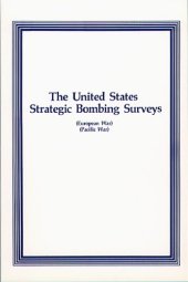 book The United States Strategic Bombing Surveys