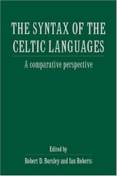 book The Syntax of the Celtic Languages: A Comparative Perspective