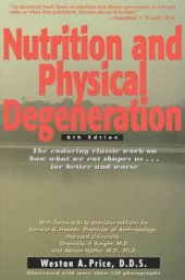 book Nutrition and Physical Degeneration