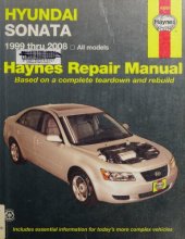 book Haynes Hyundai Sonata Automotive Repair Manual