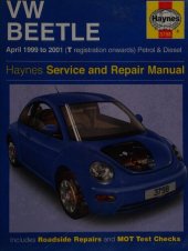 book Haynes VW Beetle (99-01) Service & Repair Manual